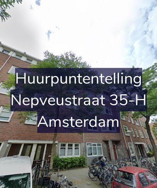 Foto gevel Huurpuntentelling voor Nepveustraat 35-H, Amsterdam