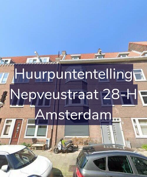 Foto gevel Huurpuntentelling voor Nepveustraat 28-H, Amsterdam