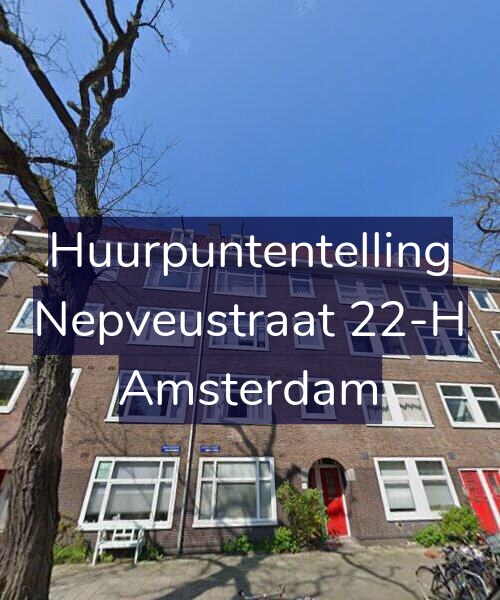 Foto gevel Huurpuntentelling voor Nepveustraat 22-H, Amsterdam