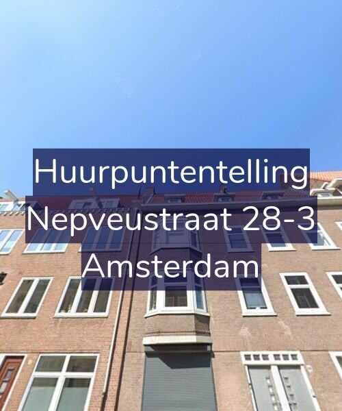 Foto gevel Huurpuntentelling voor Nepveustraat 28-3, Amsterdam