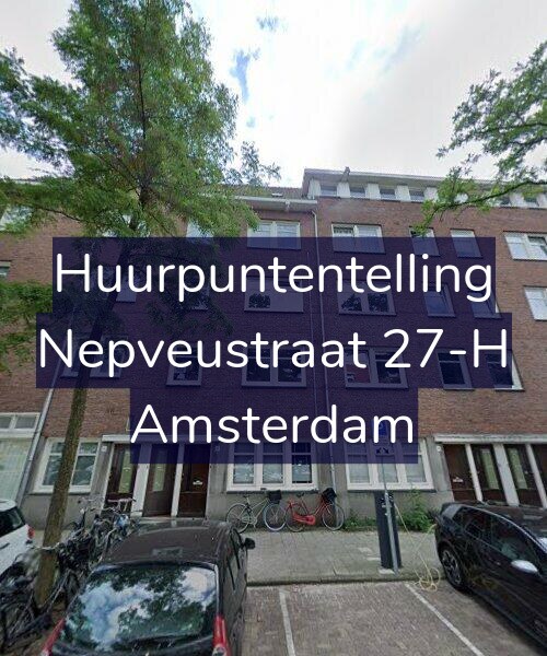 Foto gevel Huurpuntentelling voor Nepveustraat 27-H, Amsterdam