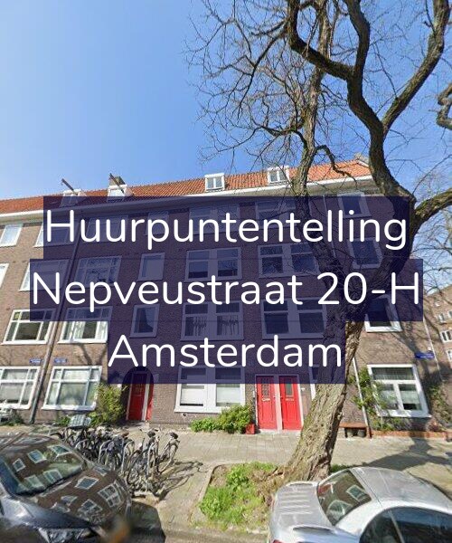 Foto gevel Huurpuntentelling voor Nepveustraat 20-H, Amsterdam