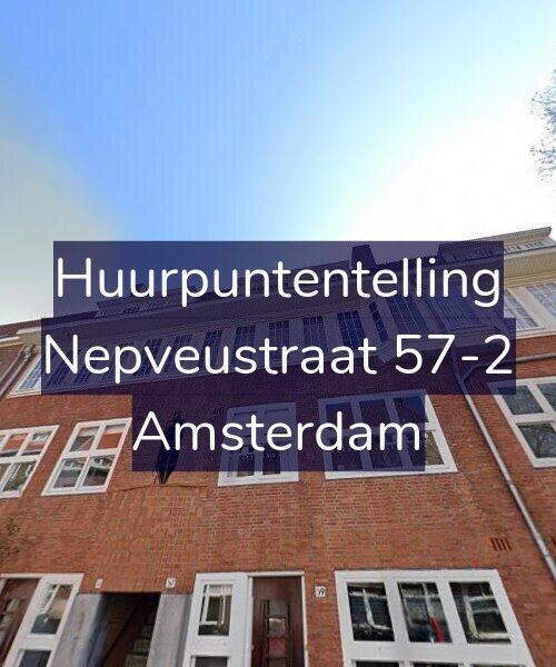 Foto gevel Huurpuntentelling voor Nepveustraat 57-2, Amsterdam