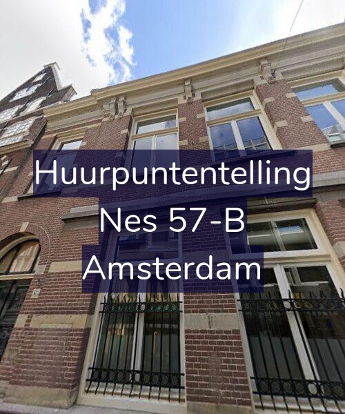 Foto gevel Huurpuntentelling voor Nes 57-B, Amsterdam