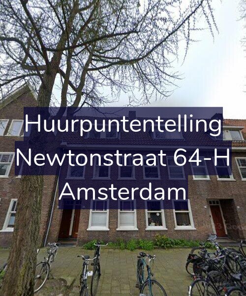Foto gevel Huurpuntentelling voor Newtonstraat 64-H, Amsterdam