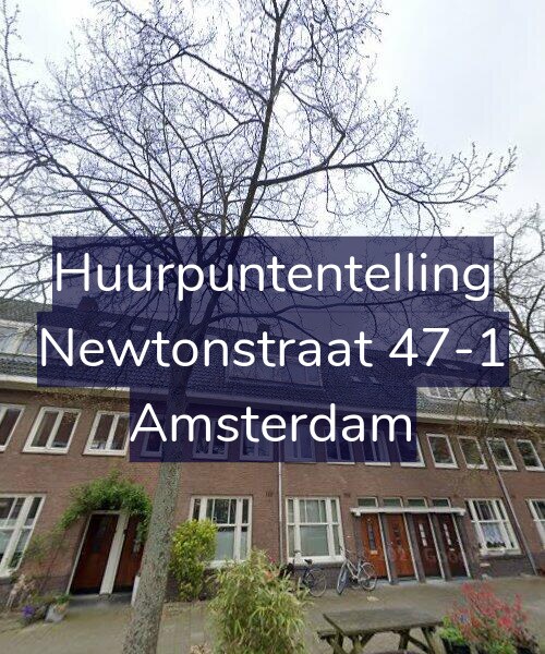 Foto gevel Huurpuntentelling voor Newtonstraat 47-1, Amsterdam