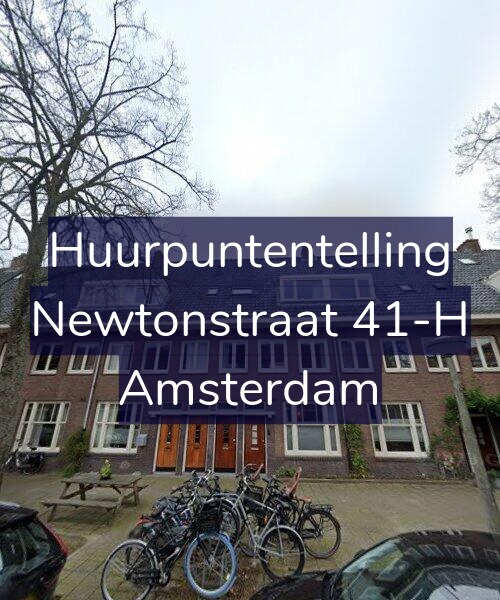 Foto gevel Huurpuntentelling voor Newtonstraat 41-H, Amsterdam