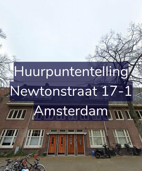 Foto gevel Huurpuntentelling voor Newtonstraat 17-1, Amsterdam