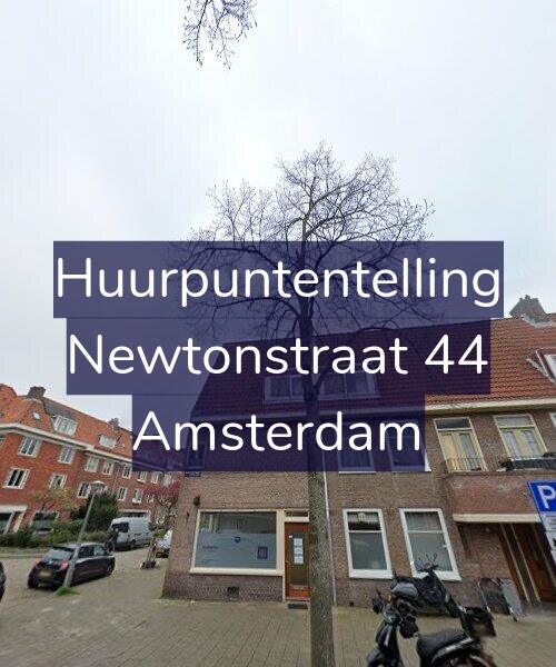 Foto gevel Huurpuntentelling voor Newtonstraat 44, Amsterdam
