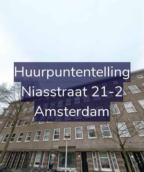 Foto gevel Huurpuntentelling voor Niasstraat 21-2, Amsterdam