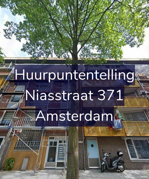 Foto gevel Huurpuntentelling voor Niasstraat 371, Amsterdam