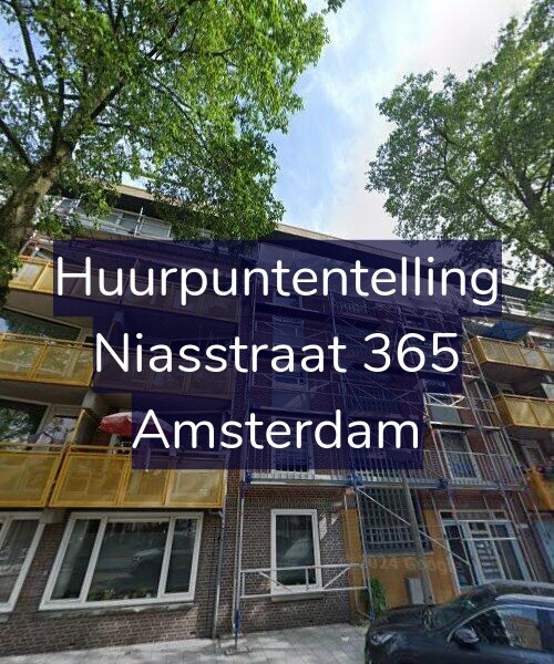 Foto gevel Huurpuntentelling voor Niasstraat 365, Amsterdam