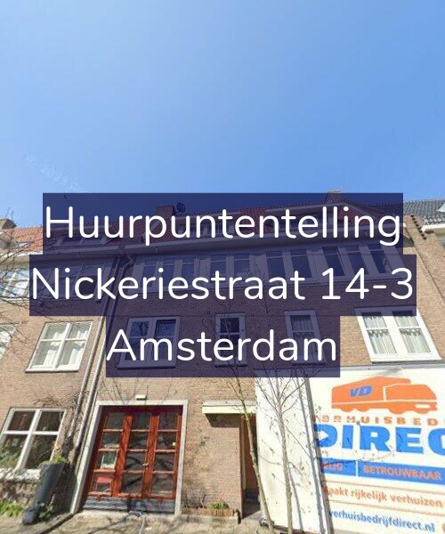 Foto gevel Huurpuntentelling voor Nickeriestraat 14-3, Amsterdam