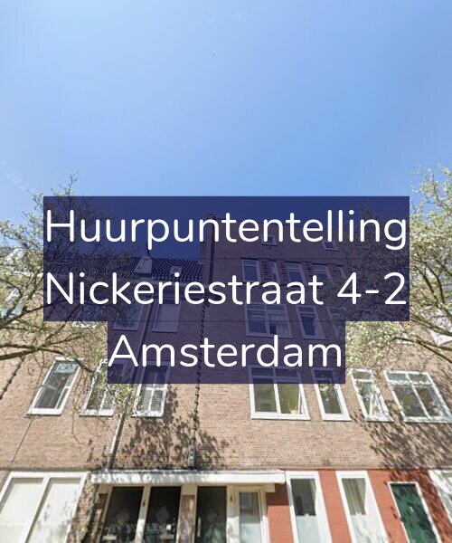 Foto gevel Huurpuntentelling voor Nickeriestraat 4-2, Amsterdam