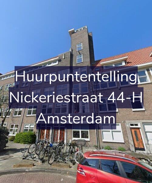 Foto gevel Huurpuntentelling voor Nickeriestraat 44-H, Amsterdam