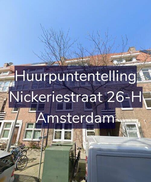 Foto gevel Huurpuntentelling voor Nickeriestraat 26-H, Amsterdam