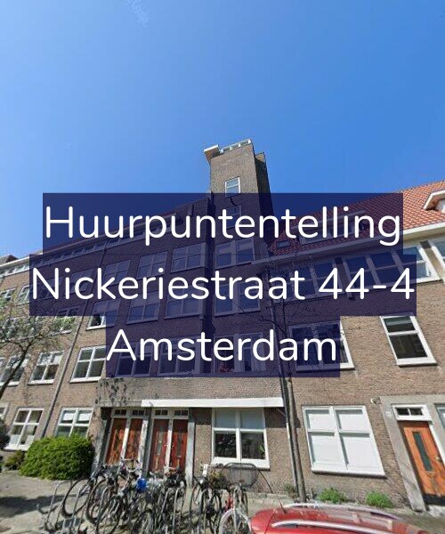 Foto gevel Huurpuntentelling voor Nickeriestraat 44-4, Amsterdam