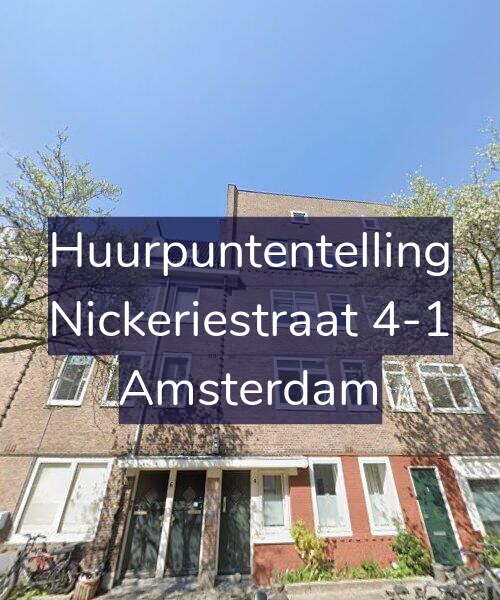 Foto gevel Huurpuntentelling voor Nickeriestraat 4-1, Amsterdam