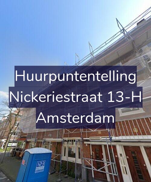 Foto gevel Huurpuntentelling voor Nickeriestraat 13-H, Amsterdam
