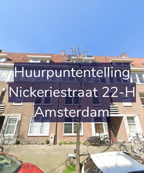Foto gevel Huurpuntentelling voor Nickeriestraat 22-H, Amsterdam