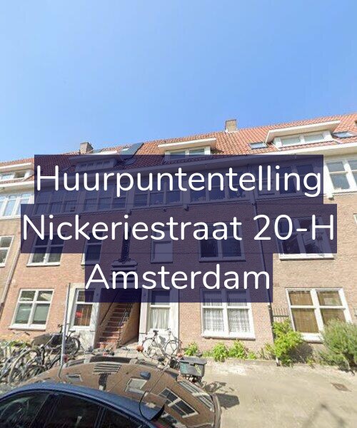 Foto gevel Huurpuntentelling voor Nickeriestraat 20-H, Amsterdam