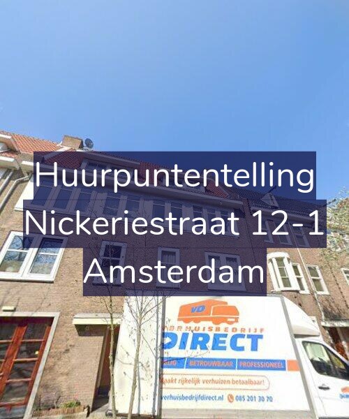 Foto gevel Huurpuntentelling voor Nickeriestraat 12-1, Amsterdam