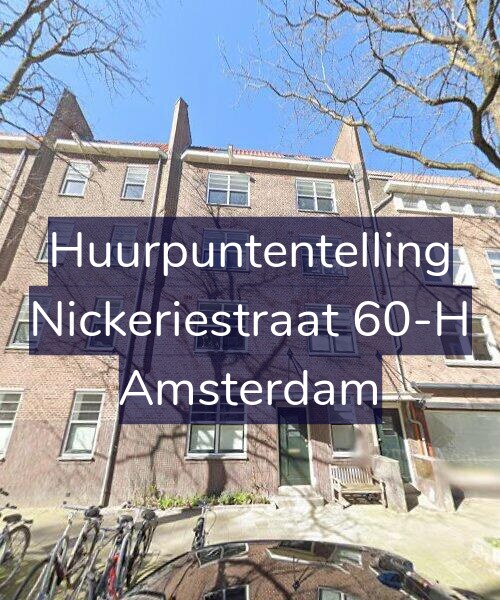 Foto gevel Huurpuntentelling voor Nickeriestraat 60-H, Amsterdam