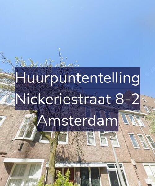 Foto gevel Huurpuntentelling voor Nickeriestraat 8-2, Amsterdam
