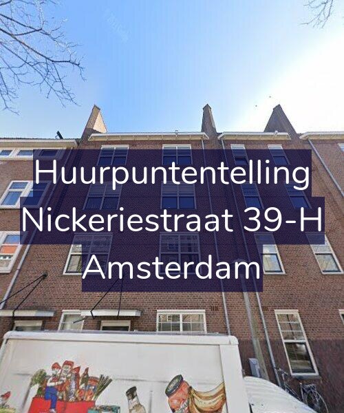 Foto gevel Huurpuntentelling voor Nickeriestraat 39-H, Amsterdam