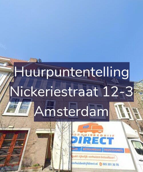Foto gevel Huurpuntentelling voor Nickeriestraat 12-3, Amsterdam