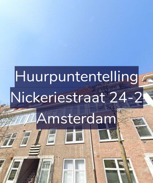 Foto gevel Huurpuntentelling voor Nickeriestraat 24-2, Amsterdam