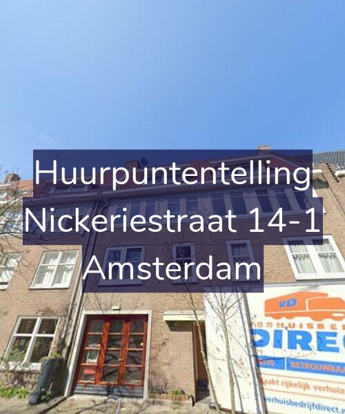 Foto gevel Huurpuntentelling voor Nickeriestraat 14-1, Amsterdam