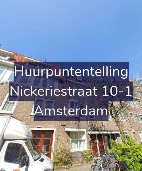 Foto gevel Huurpuntentelling voor Nickeriestraat 10-1, Amsterdam