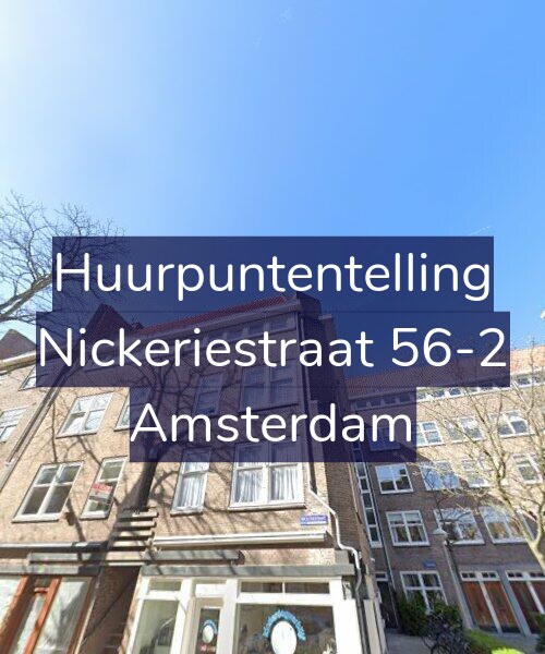 Foto gevel Huurpuntentelling voor Nickeriestraat 56-2, Amsterdam