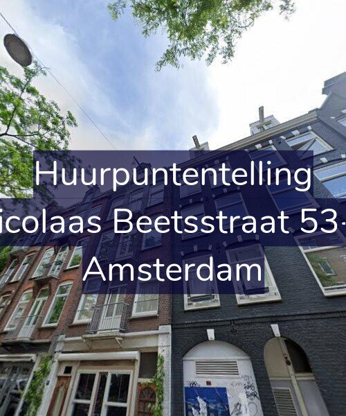 Foto gevel Huurpuntentelling voor Nicolaas Beetsstraat 53-3, Amsterdam