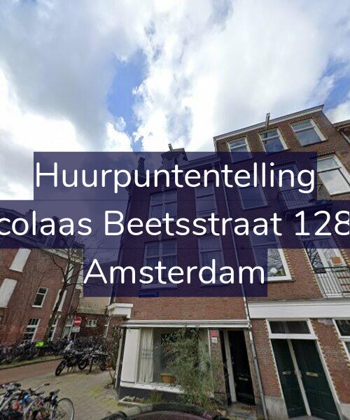 Foto gevel Huurpuntentelling voor Nicolaas Beetsstraat 128-2, Amsterdam