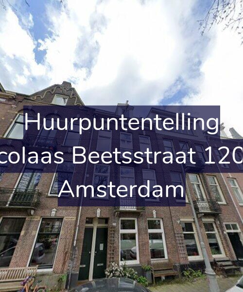 Foto gevel Huurpuntentelling voor Nicolaas Beetsstraat 120-2, Amsterdam