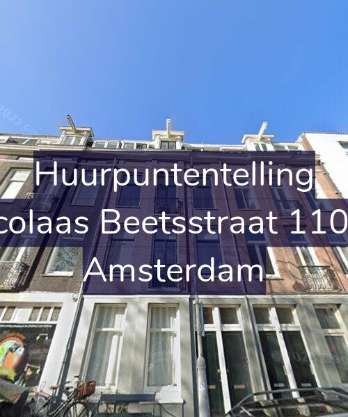 Foto gevel Huurpuntentelling voor Nicolaas Beetsstraat 110-H, Amsterdam