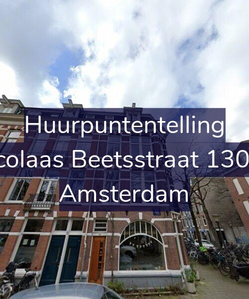 Foto gevel Huurpuntentelling voor Nicolaas Beetsstraat 130-H, Amsterdam