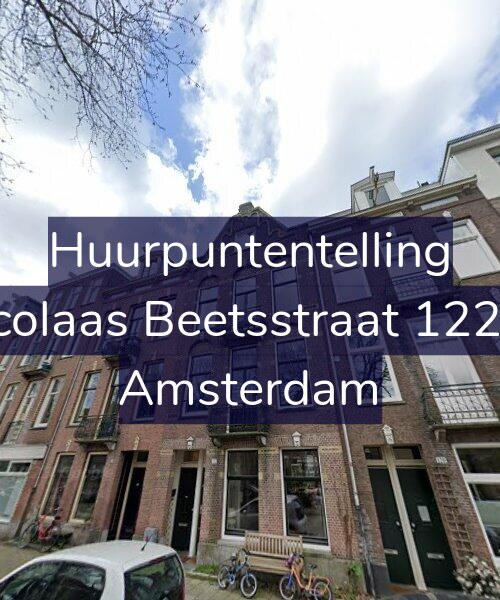 Foto gevel Huurpuntentelling voor Nicolaas Beetsstraat 122-H, Amsterdam