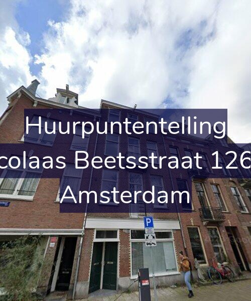 Foto gevel Huurpuntentelling voor Nicolaas Beetsstraat 126-2, Amsterdam