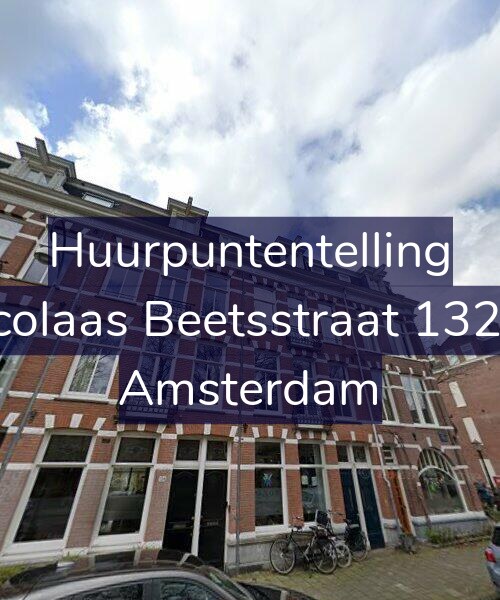 Foto gevel Huurpuntentelling voor Nicolaas Beetsstraat 132-H, Amsterdam