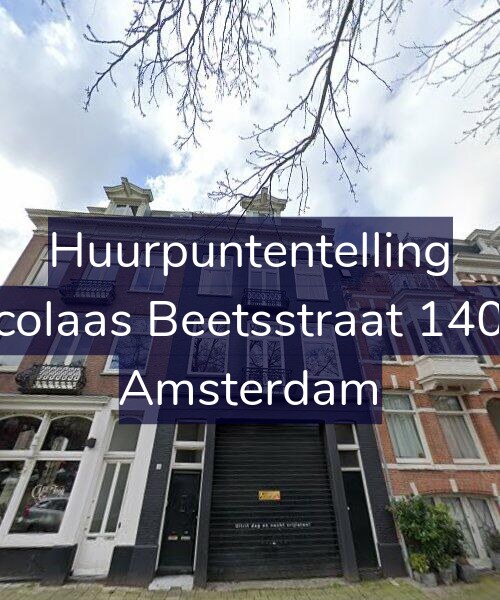 Foto gevel Huurpuntentelling voor Nicolaas Beetsstraat 140-2, Amsterdam