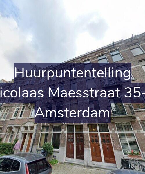 Foto gevel Huurpuntentelling voor Nicolaas Maesstraat 35-4, Amsterdam