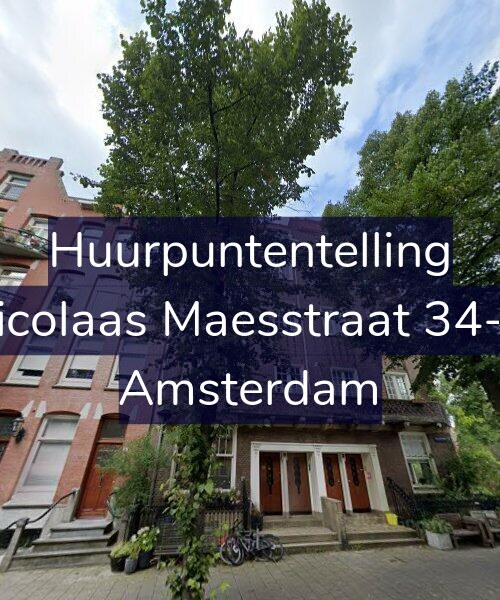 Foto gevel Huurpuntentelling voor Nicolaas Maesstraat 34-H, Amsterdam