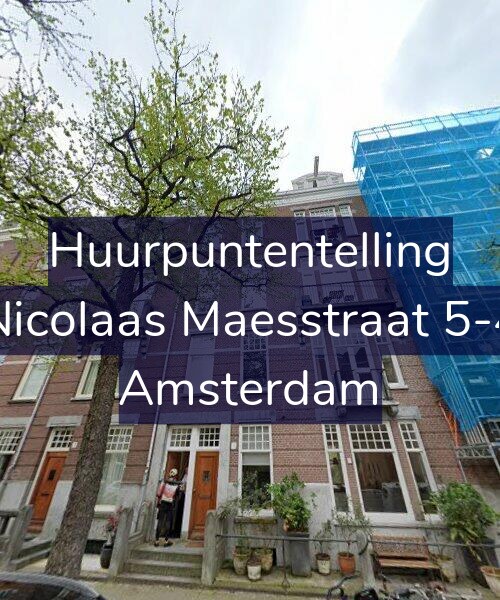 Foto gevel Huurpuntentelling voor Nicolaas Maesstraat 5-4, Amsterdam