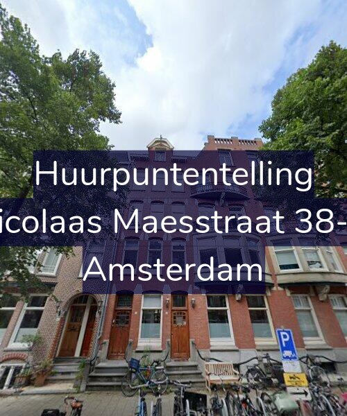 Foto gevel Huurpuntentelling voor Nicolaas Maesstraat 38-H, Amsterdam