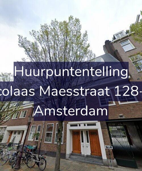 Foto gevel Huurpuntentelling voor Nicolaas Maesstraat 128-2L, Amsterdam