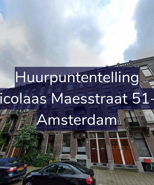 Foto gevel Huurpuntentelling voor Nicolaas Maesstraat 51-2, Amsterdam