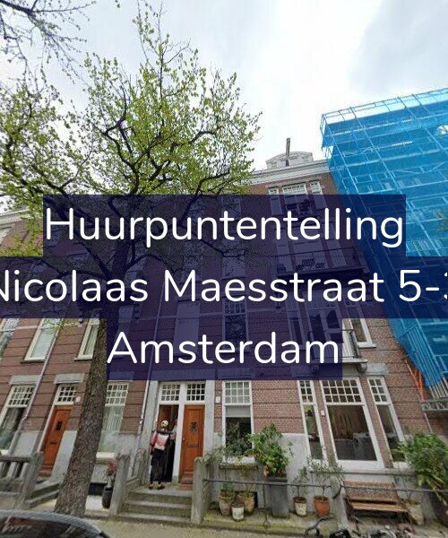 Foto gevel Huurpuntentelling voor Nicolaas Maesstraat 5-3, Amsterdam
